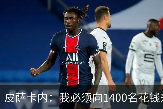 皮萨卡内：我必须向1400名花钱来看这样一场灾难的人道歉